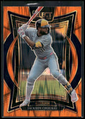2025 Panini Select #90 Jackson Chourio Orange Flash Prizms