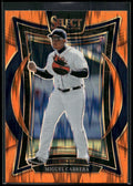 2025 Panini Select #67 Miguel Cabrera Orange Flash Prizms