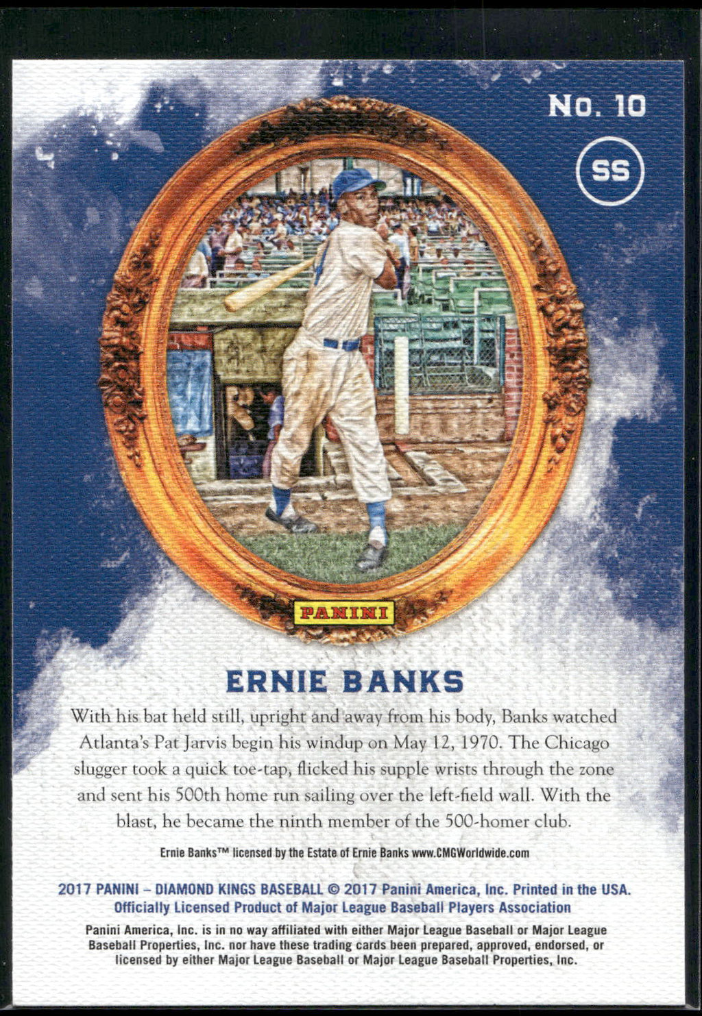 2017 Panini Diamond Kings #10b Ernie Banks