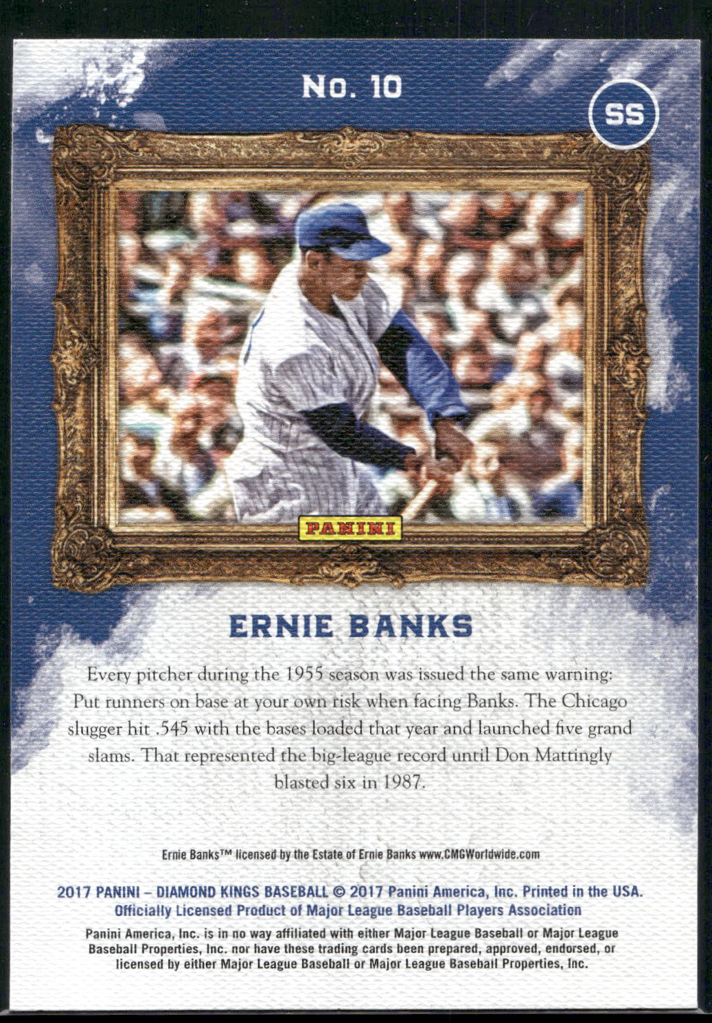 2017 Panini Diamond Kings #10 Ernie Banks