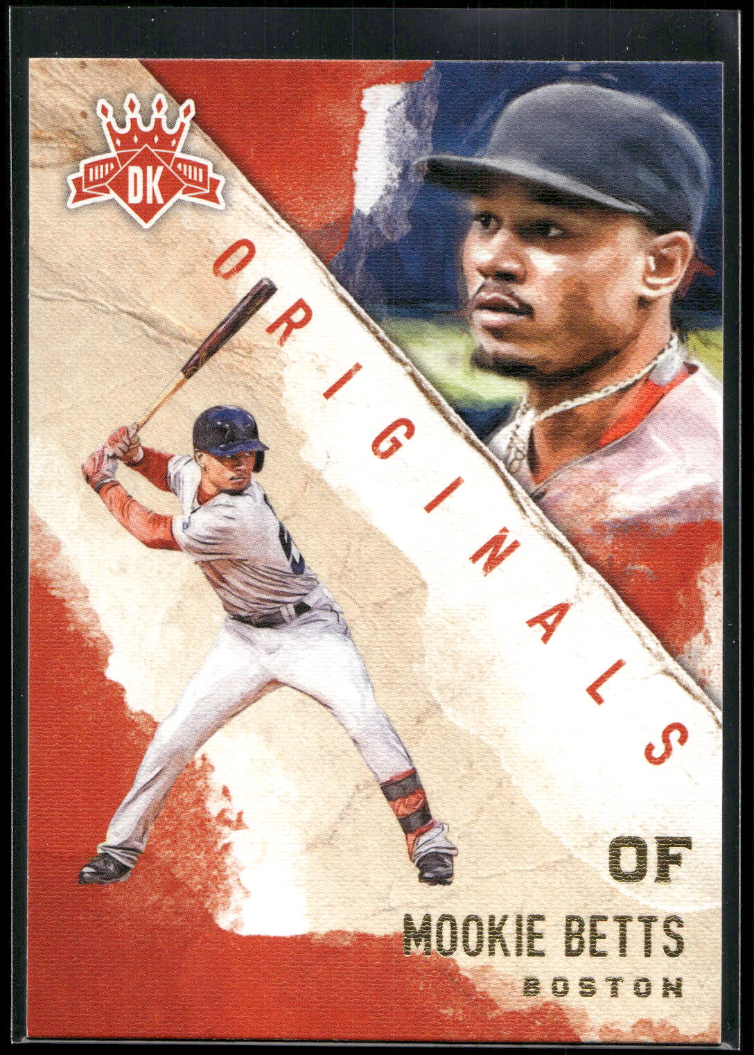 2017 Panini Diamond Kings #DO-12 Mookie Betts DK Originals