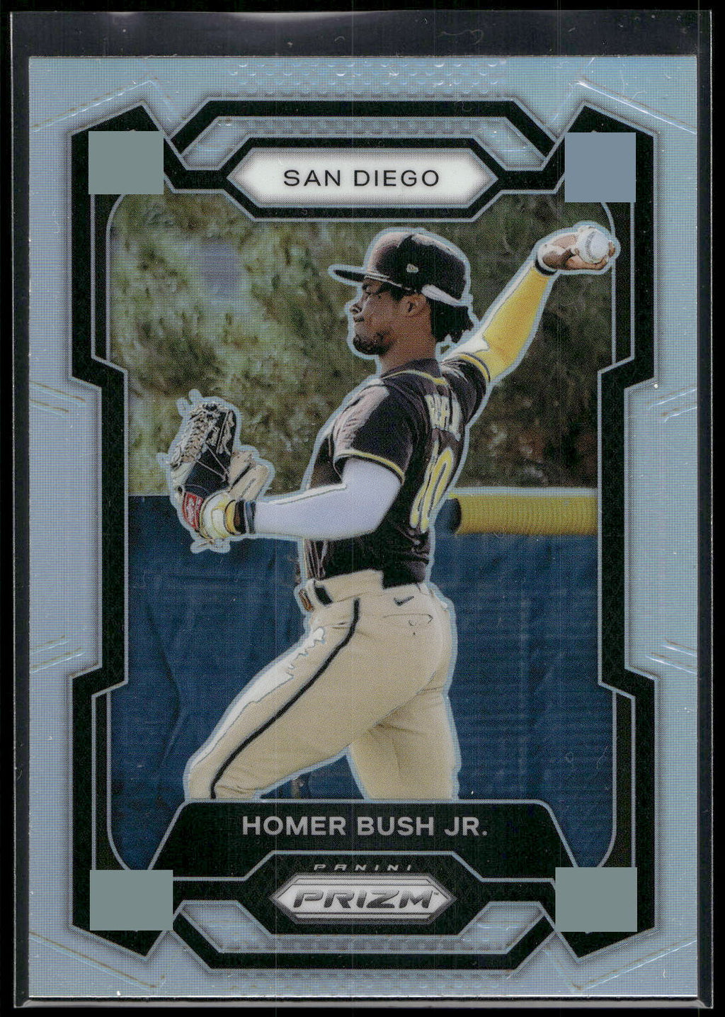 2024 Panini Prizm #59 Homer Bush Jr. Silver Prizms