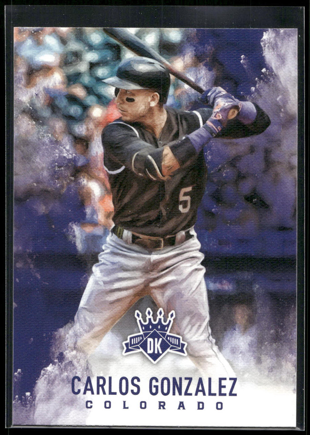 2017 Panini Diamond Kings #104 Carlos Gonzalez