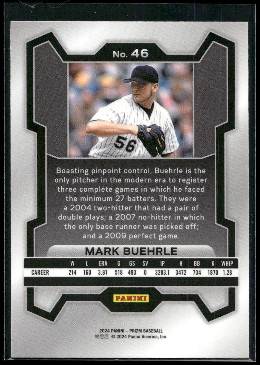 2024 Panini Prizm #46 Mark Buehrle
