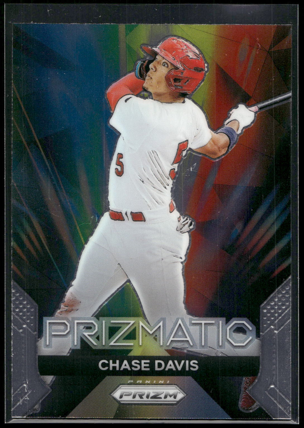 2024 Panini Prizm #1 Chase Davis Prizmatic