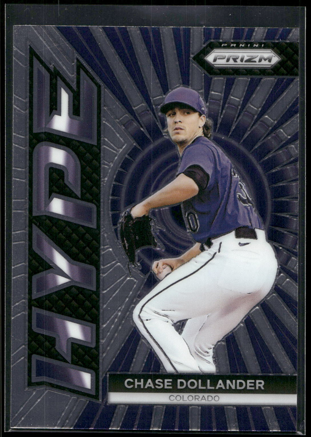 2024 Panini Prizm #18 Chase Dollander Hype