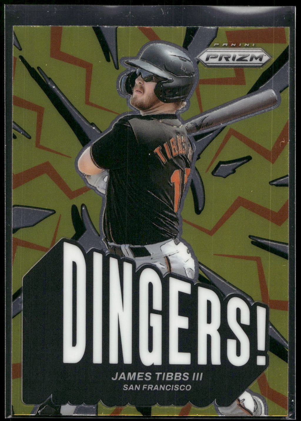 2025 Panini Prizm #25 James Tibbs III Dingers!