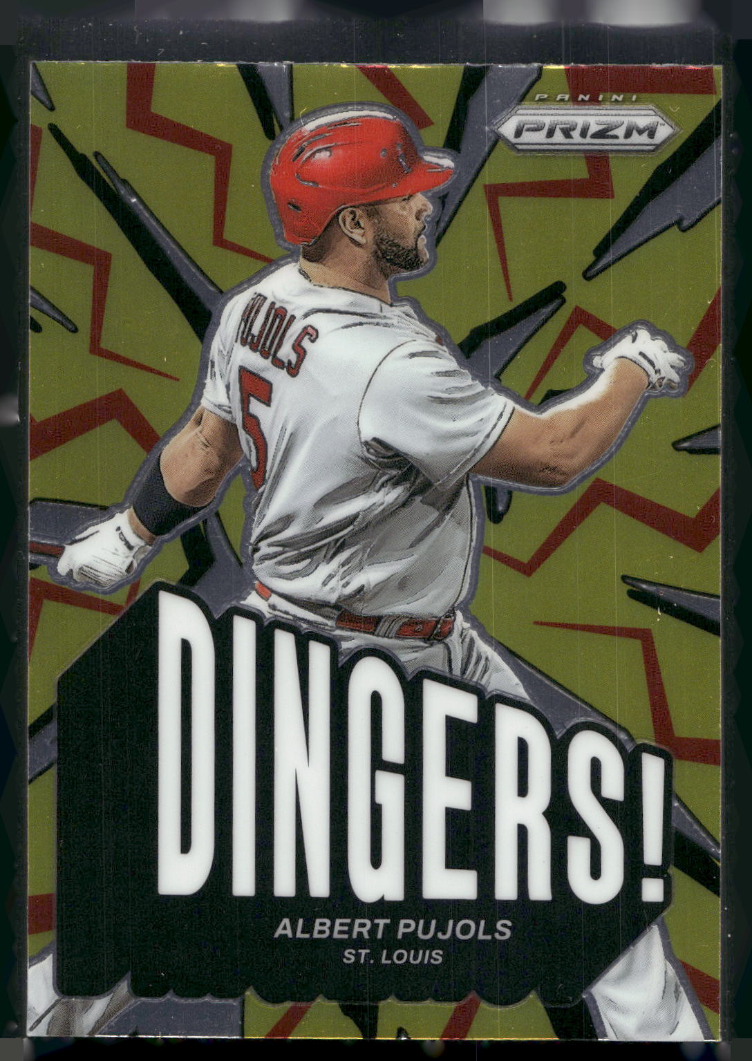 2025 Panini Prizm #6 Albert Pujols Dingers!