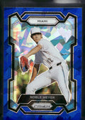 2024 Panini Prizm #187 Noble Meyer Blue Ice Prizms