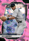 2025 Panini Prizm #227 Alex Rodriguez Pink Ice Prizms