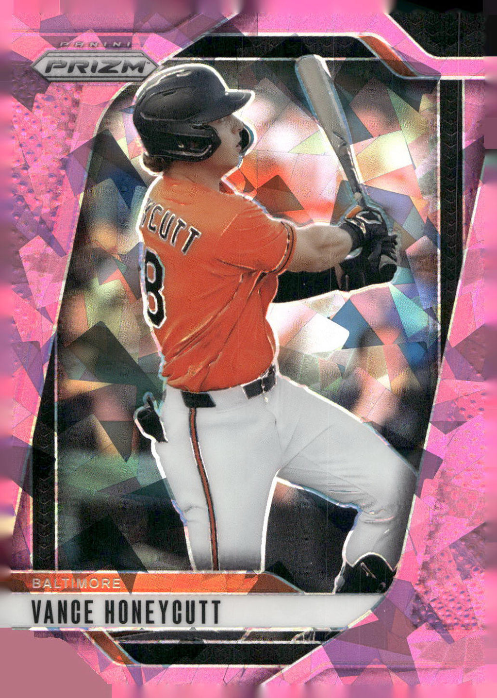 2025 Panini Prizm #209 Vance Honeycutt Pink Ice Prizms