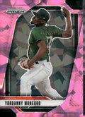 2025 Panini Prizm #25 Yordanny Monegro Pink Ice Prizms