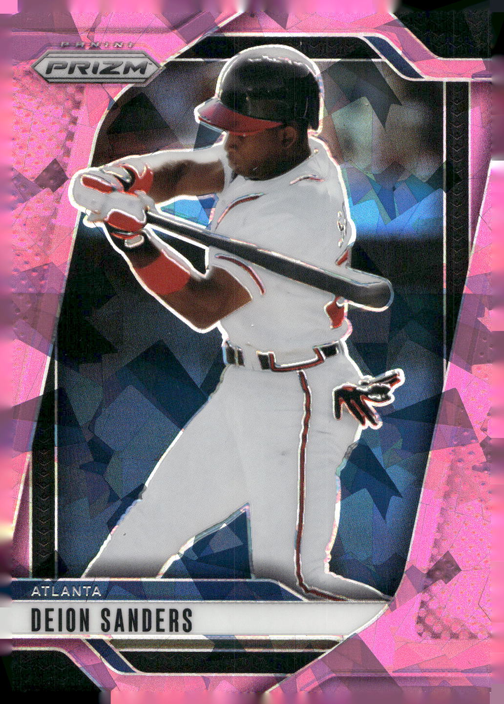 2025 Panini Prizm #225 Deion Sanders Pink Ice Prizms