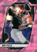 2025 Panini Prizm #125 Mike Piazza Pink Ice Prizms