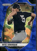 2025 Panini Prizm #32 Bryce Cunningham Blue Ice Prizms