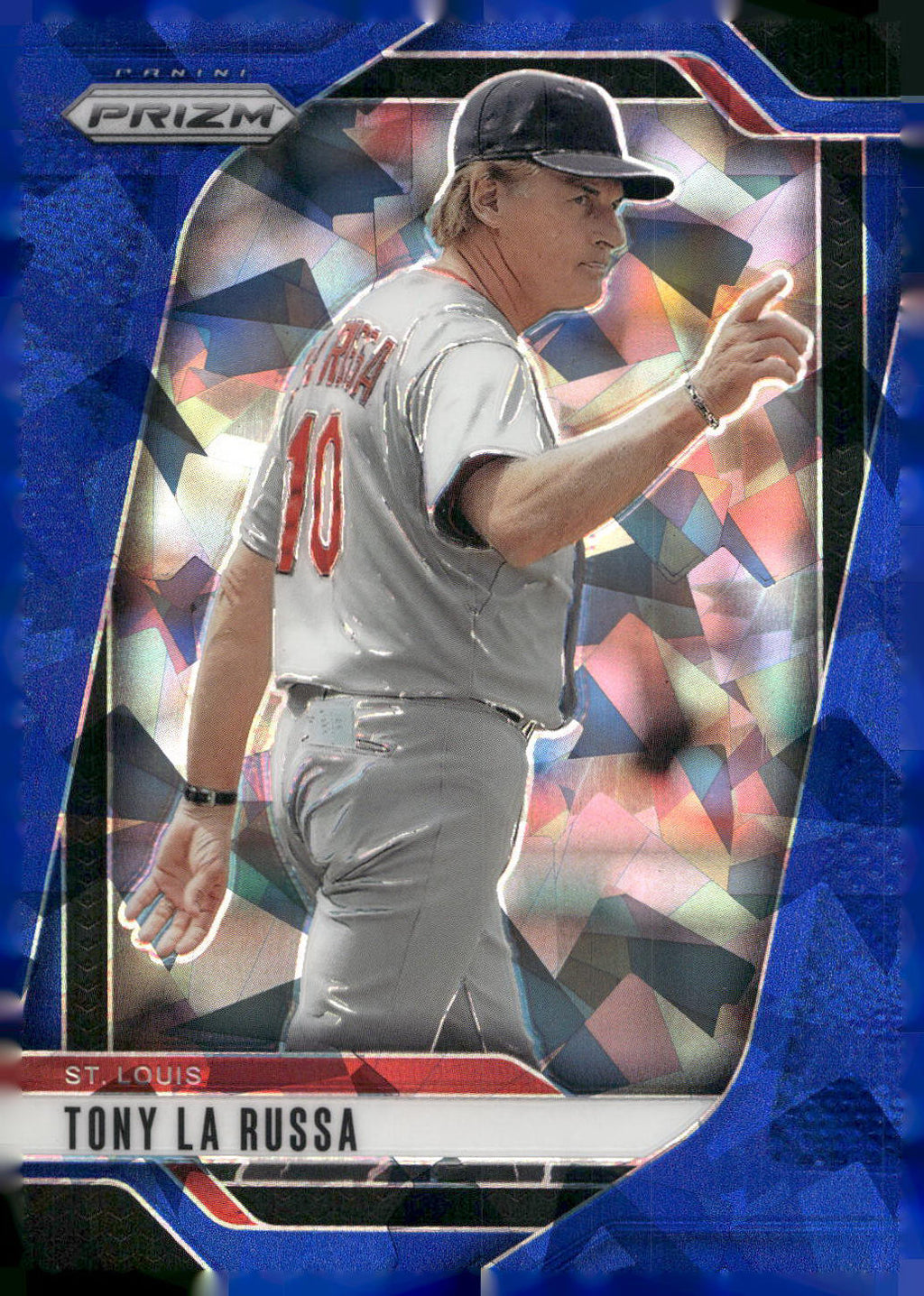 2025 Panini Prizm #140 Tony La Russa Blue Ice Prizms