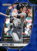 2025 Panini Prizm #220 Chipper Jones Blue Ice Prizms