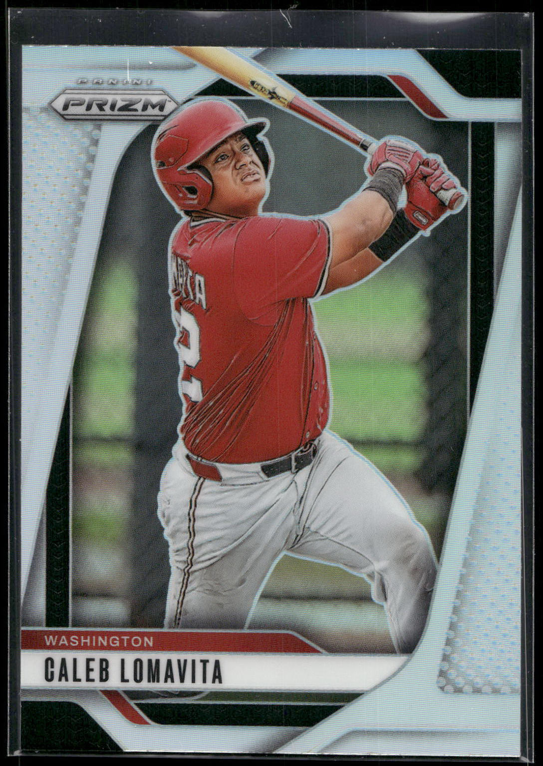 2025 Panini Prizm #229 Caleb Lomavita Silver Prizms