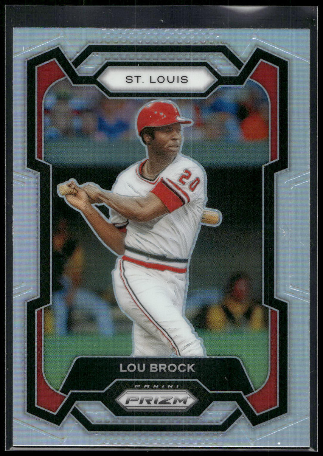 2024 Panini Prizm #280 Lou Brock Silver Prizms