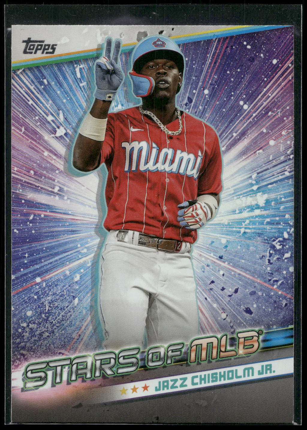 2024 Topps #SMLB-10 Jazz Chisholm Jr. Stars of MLB