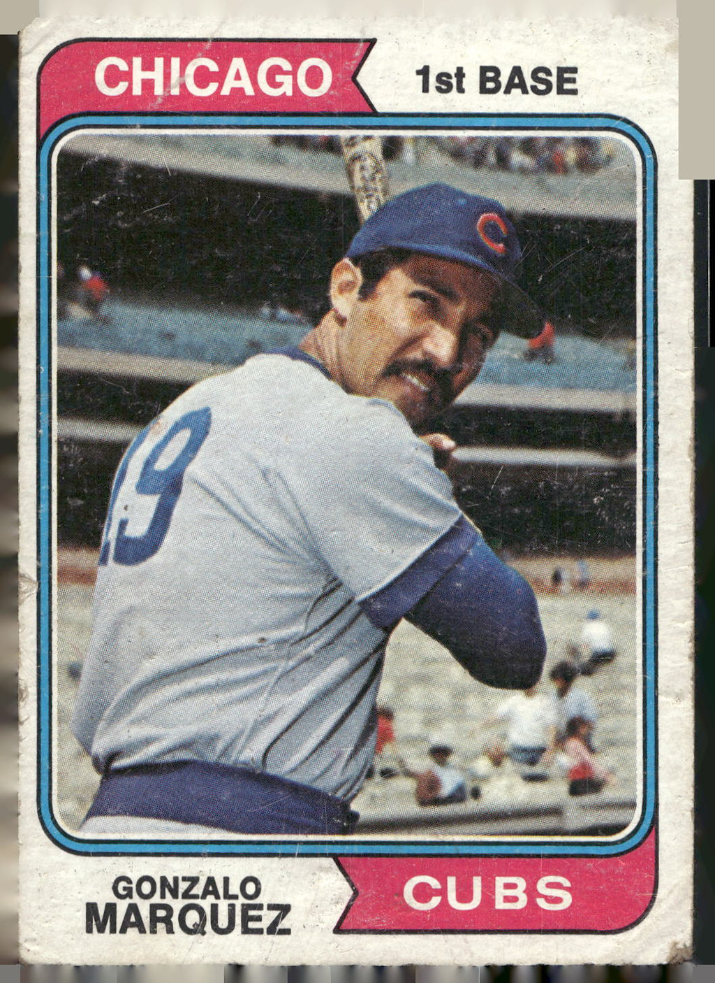 1974 Topps #422 Gonzalo Marquez