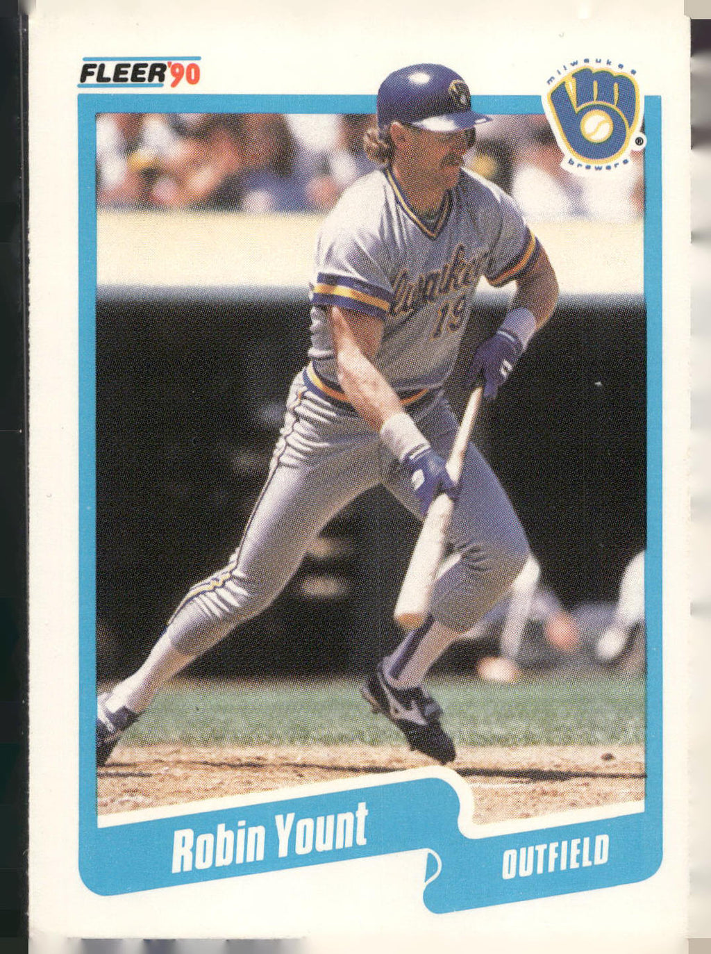 1990 Fleer #340 Robin Yount