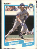 1990 Fleer #340 Robin Yount