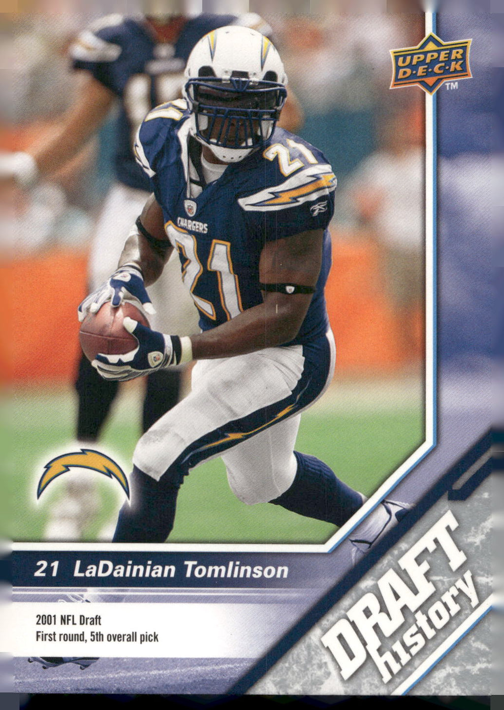 2009 Upper Deck Draft Edition #159 LaDainian Tomlinson