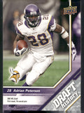 2009 Upper Deck Draft Edition #172 Adrian Peterson