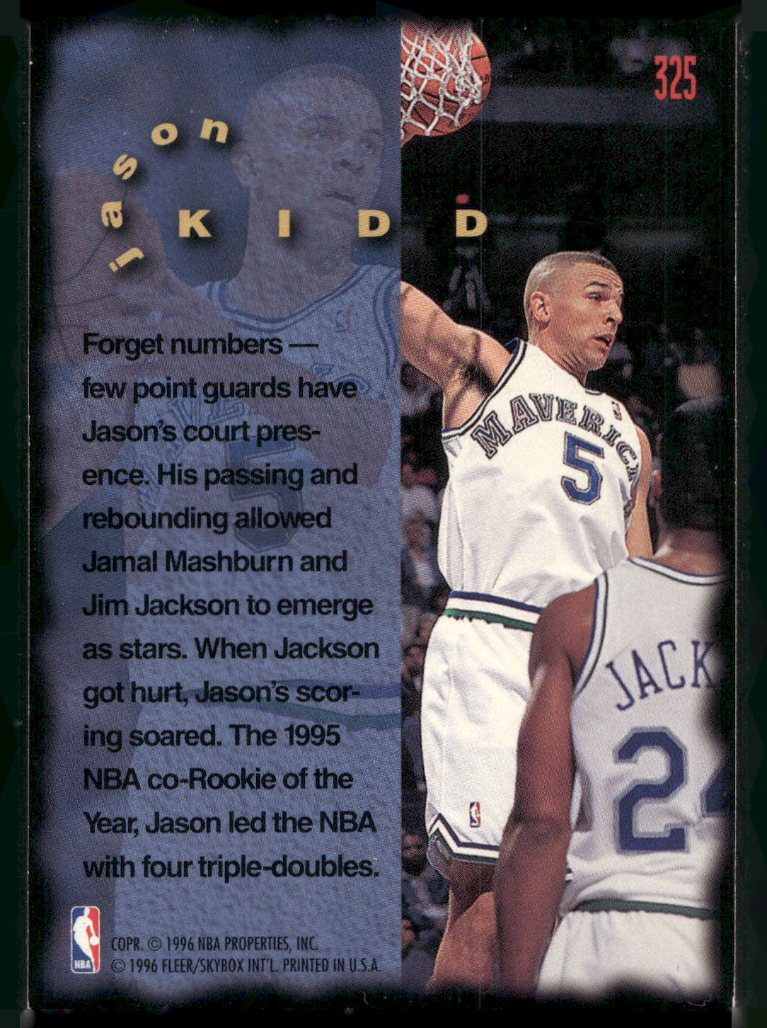 1995-96 Fleer #325 Jason Kidd