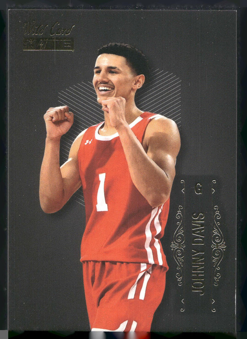 2022 Wild Card Matte #LBC-8 Johnny Davis Limited Base Cards Black