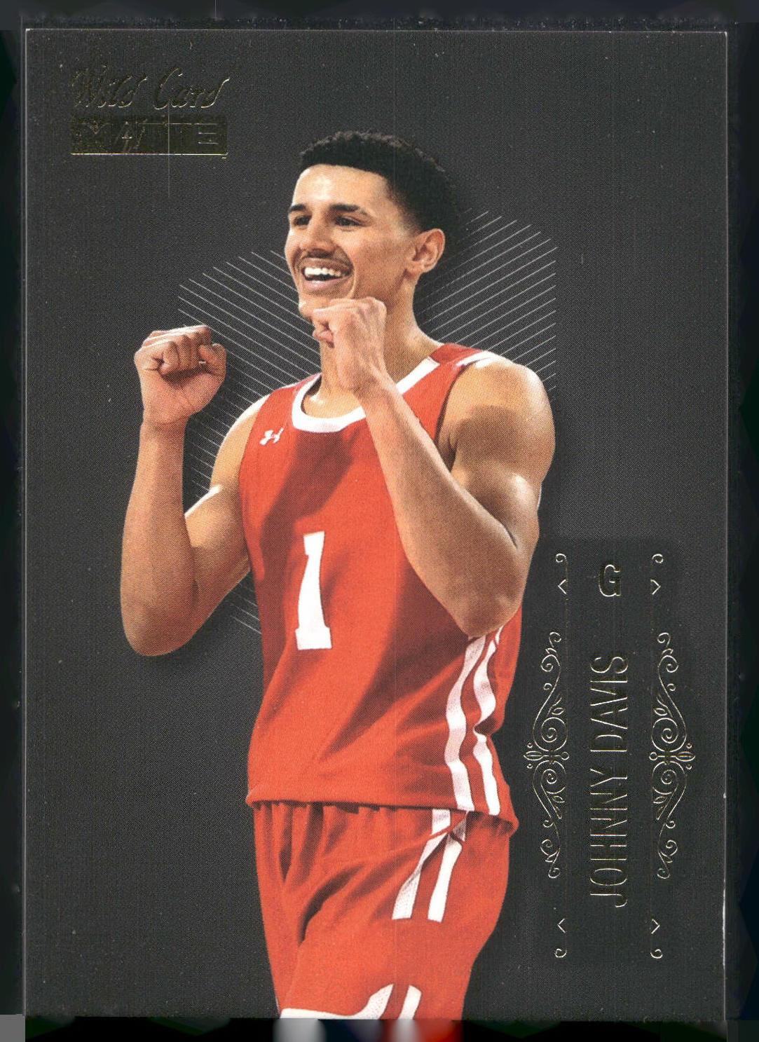 2022 Wild Card Matte #LBC-8 Johnny Davis Limited Base Cards Black