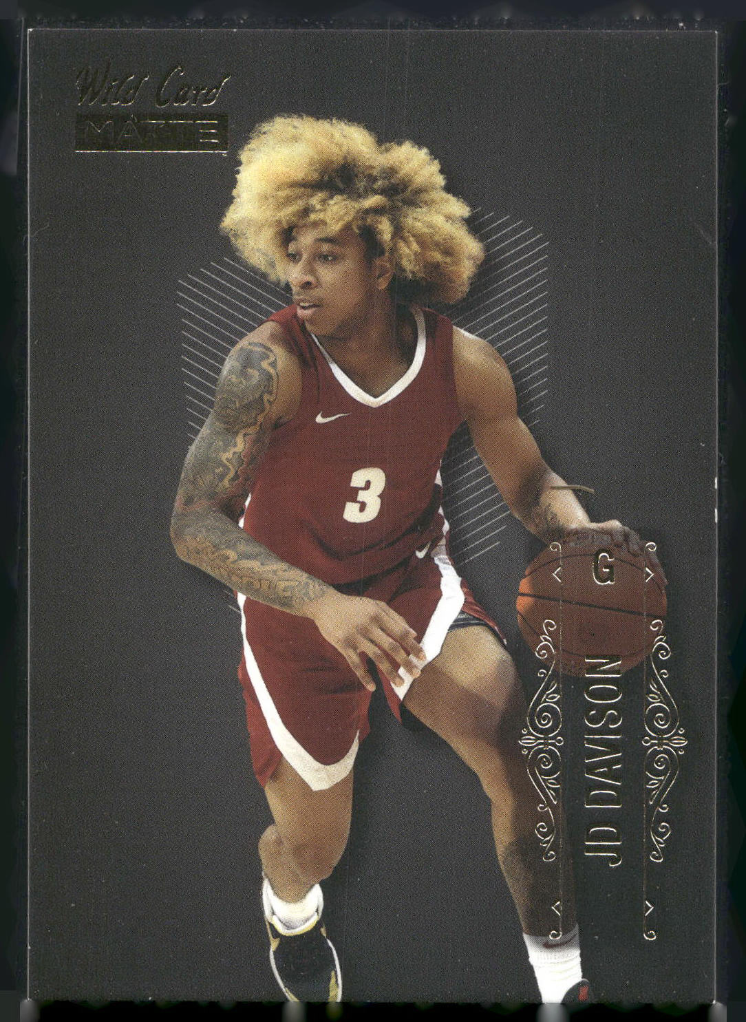 2022 Wild Card Matte #MB-33 JD Davison Black