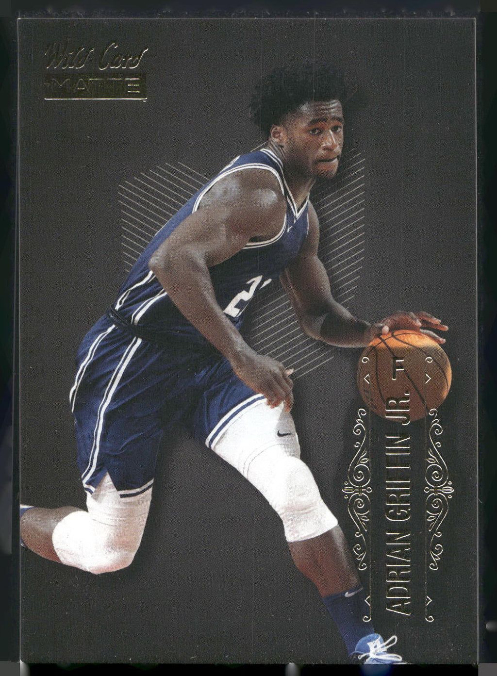 2022 Wild Card Matte #MB-1 AJ Griffin Black