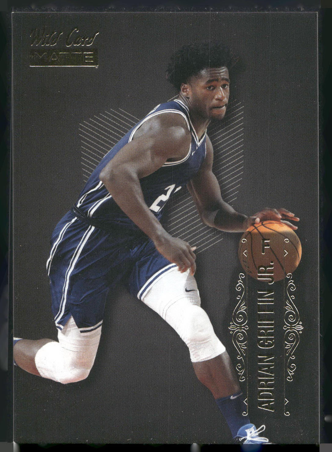 2022 Wild Card Matte #MB-1 AJ Griffin Black
