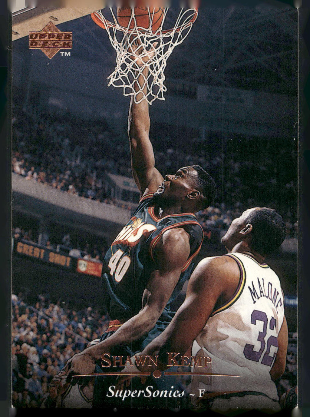 1995-96 Upper Deck #222 Shawn Kemp