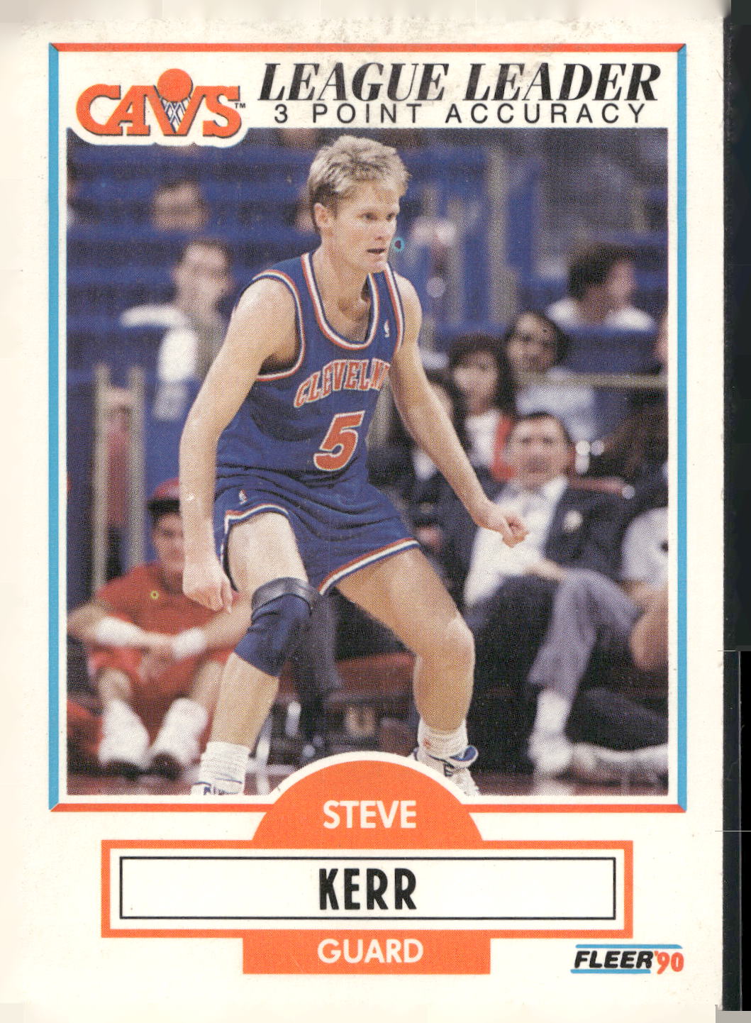 1990-91 Fleer #34 Steve Kerr