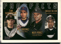 1996 Topps #427 Tim Harkrider / Rey Ordonez / Neifi Perez / Enrique Wilson PROS