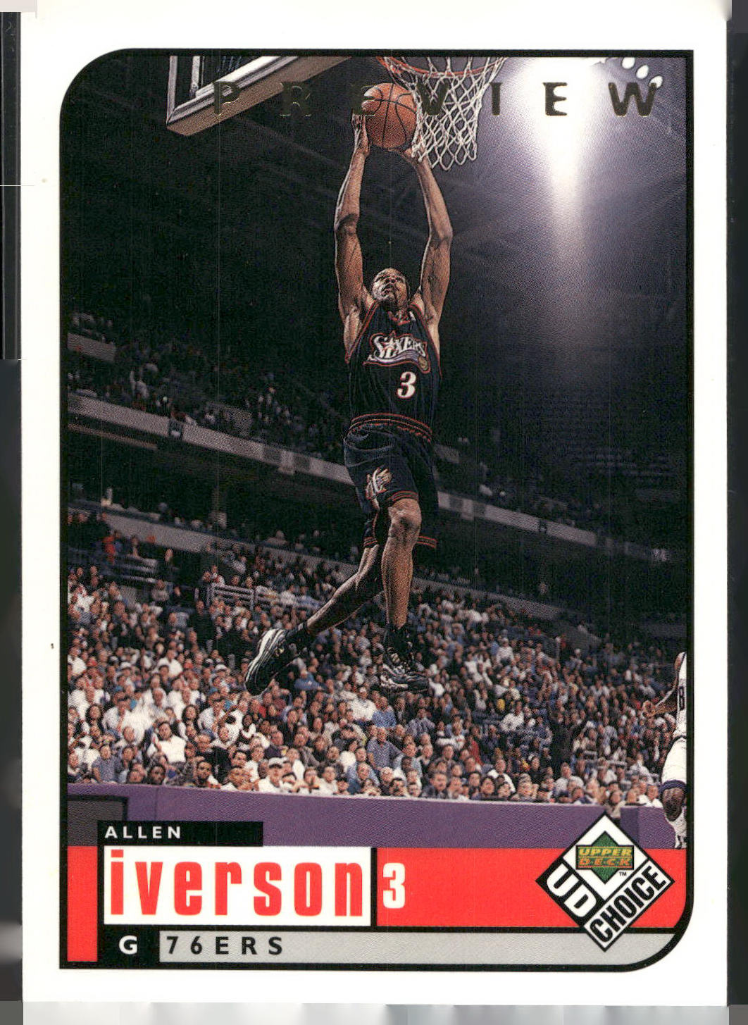 1998-99 UD Choice #105 Allen Iverson