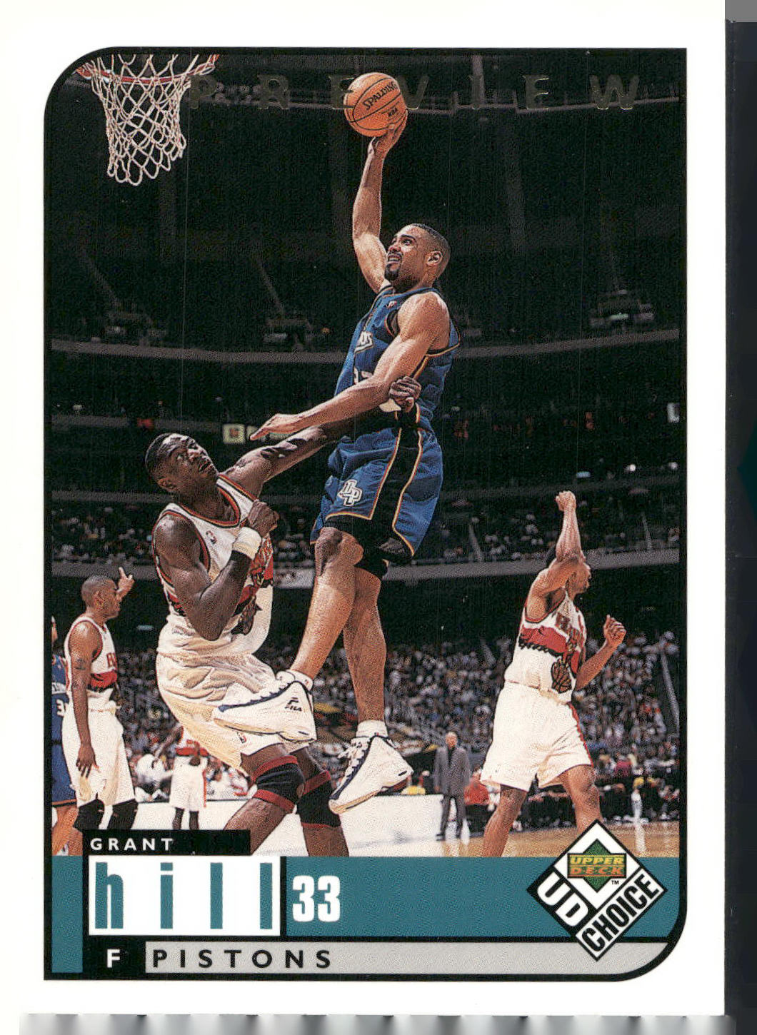 1998-99 UD Choice #41 Grant Hill