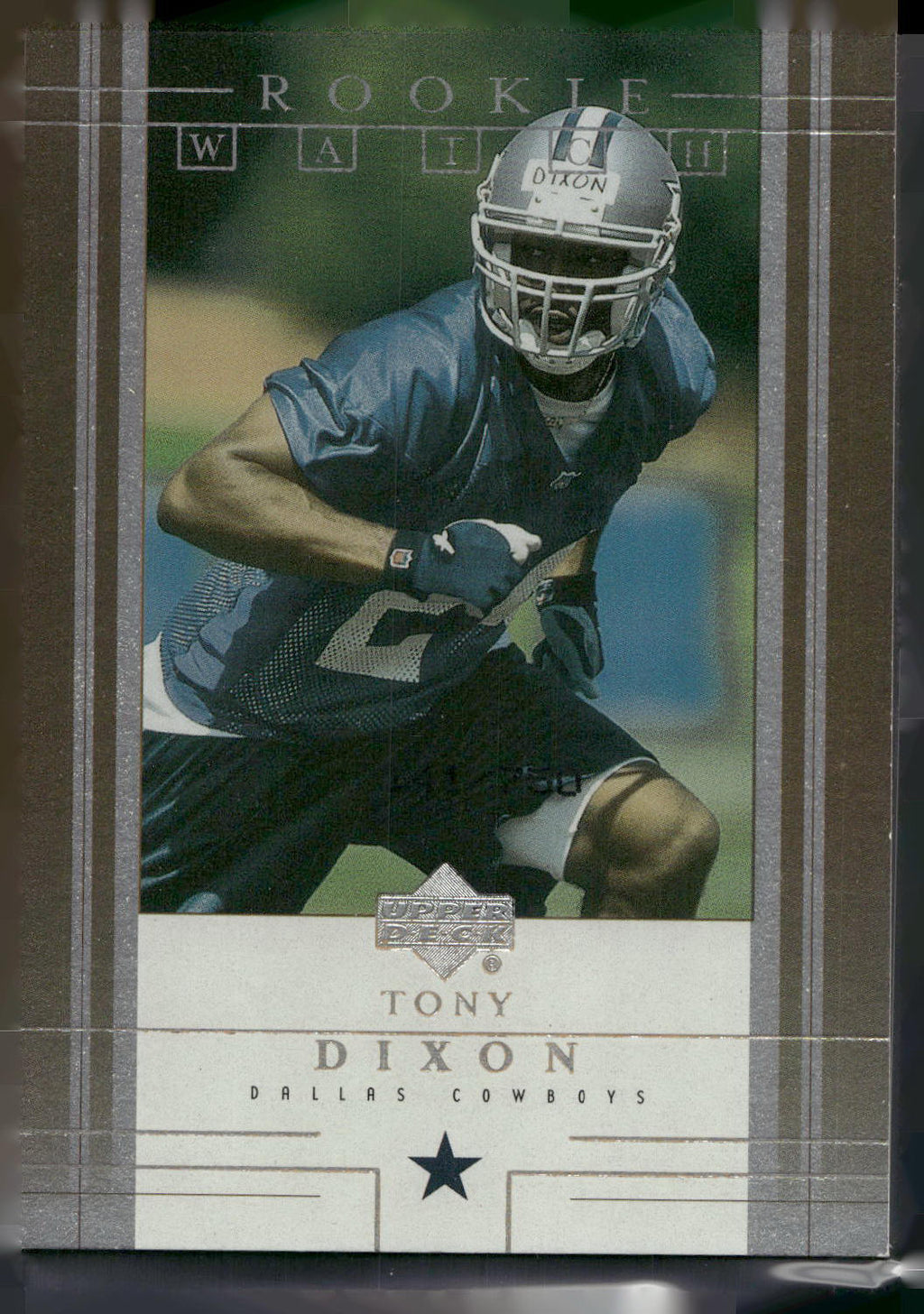 2001 Upper Deck #261 Tony Dixon