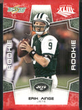 2008 Score #412 Erik Ainge Super Bowl XLIII