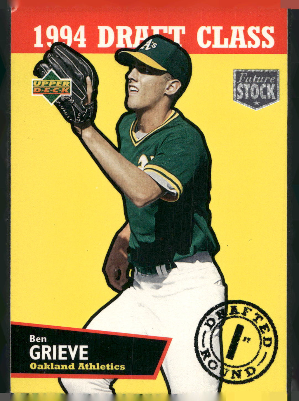 1995 Upper Deck Minor League #216 Ben Grieve Future Stock