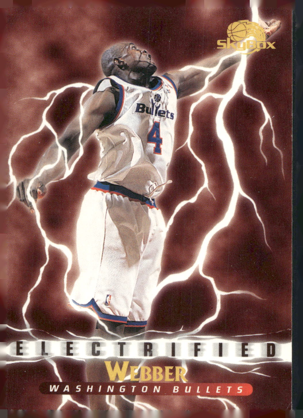 1995-96 SkyBox Premium #298 Chris Webber