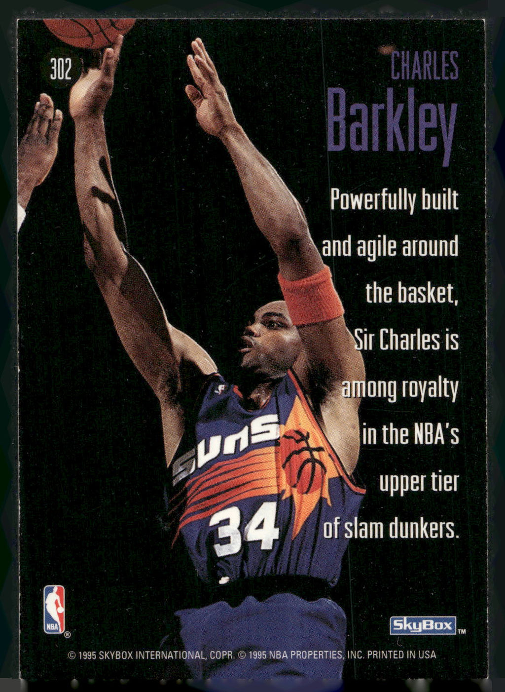 1994-95 SkyBox Premium #302 Charles Barkley
