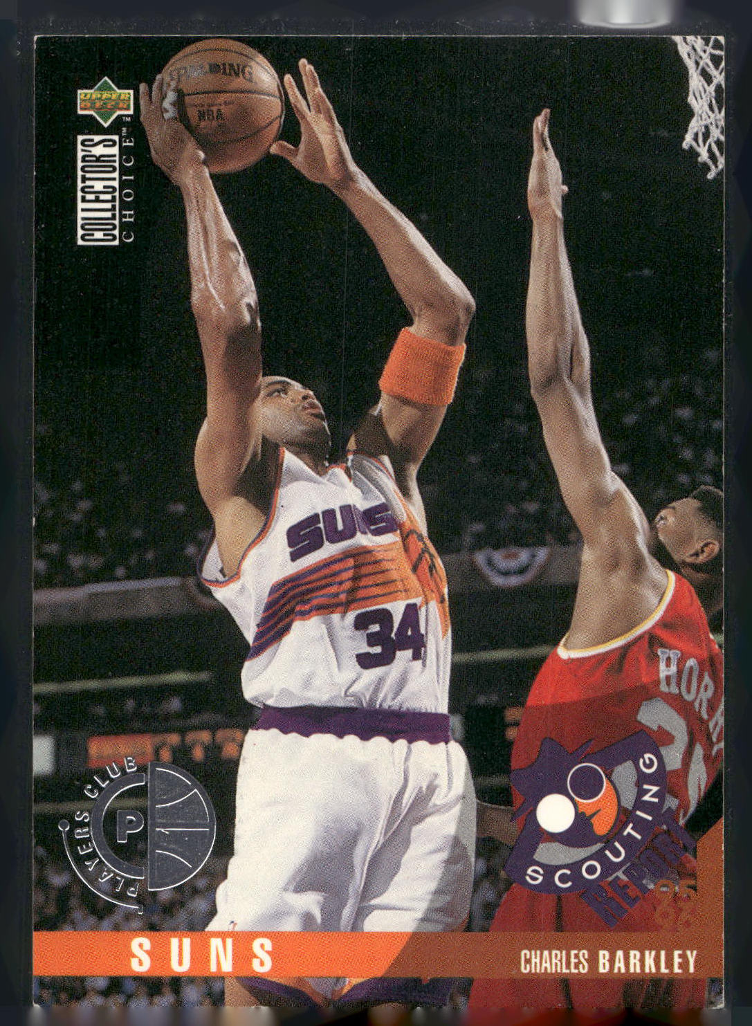 1995-96 Collector's Choice #341 Charles Barkley Player's Club