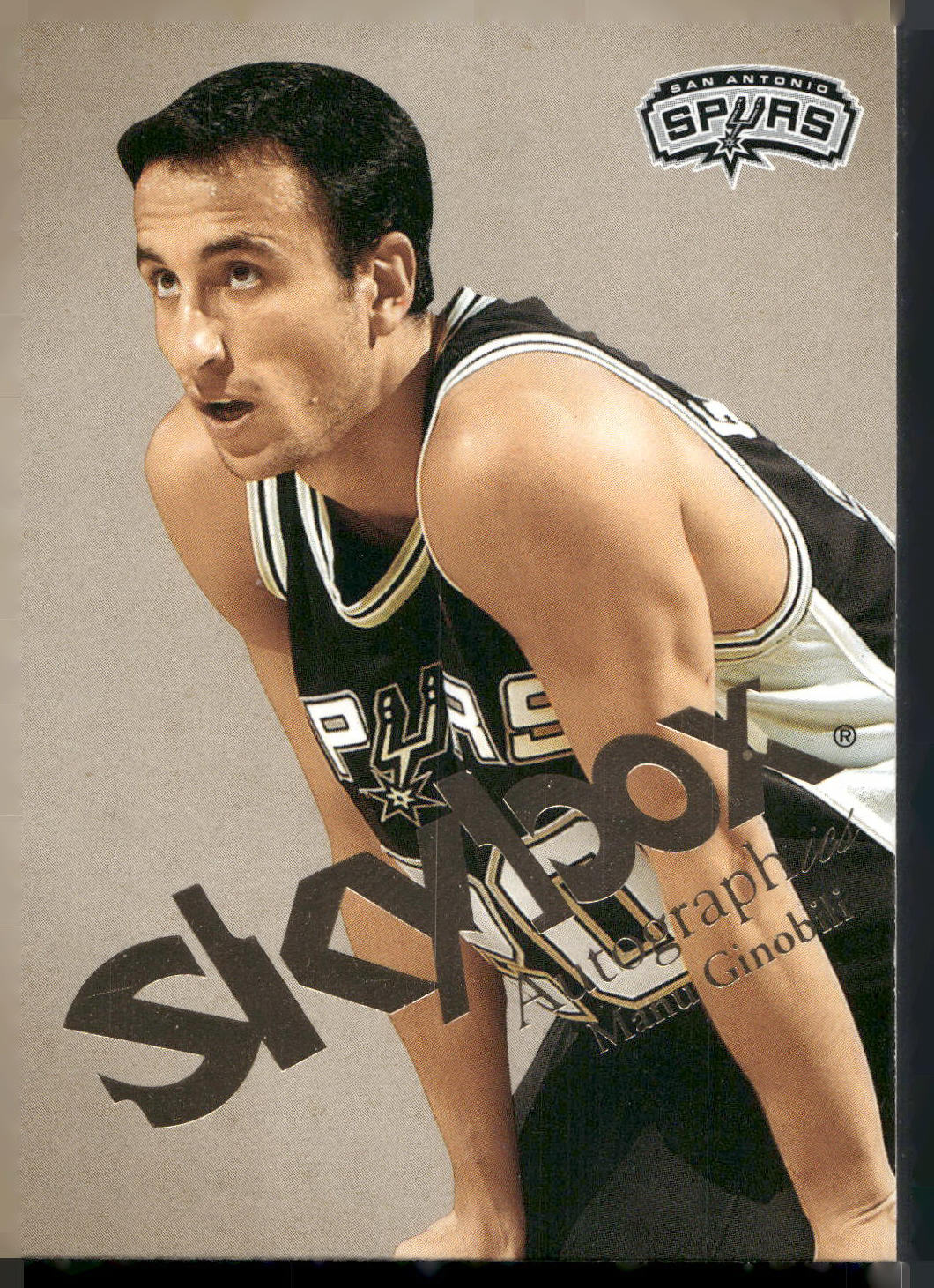 2003-04 SkyBox Autographics #33 Manu Ginobili