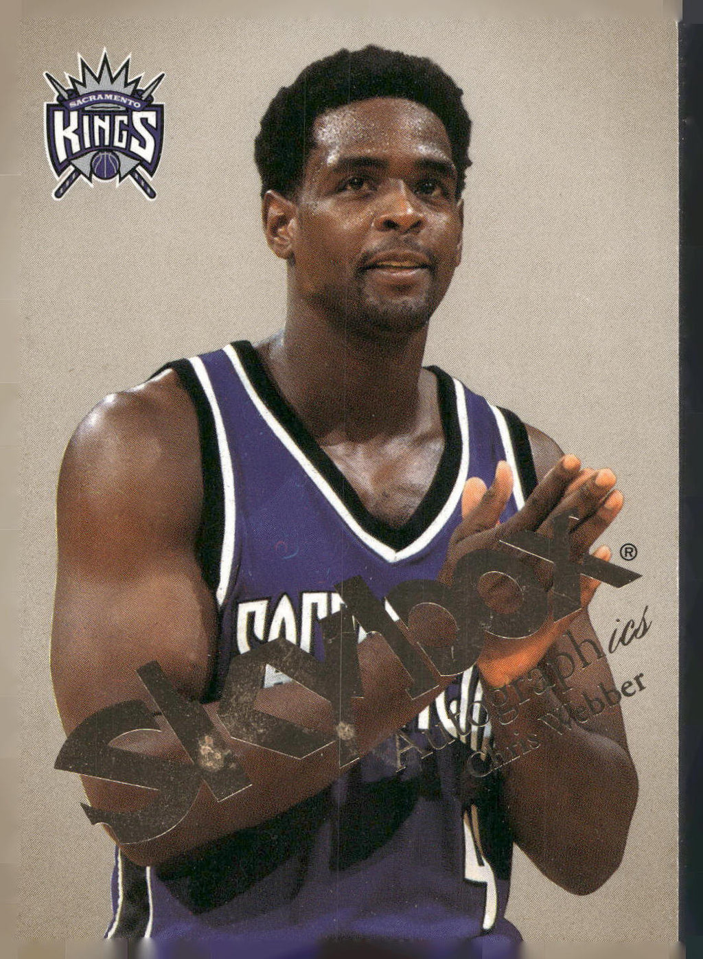 2003-04 SkyBox Autographics #10 Chris Webber