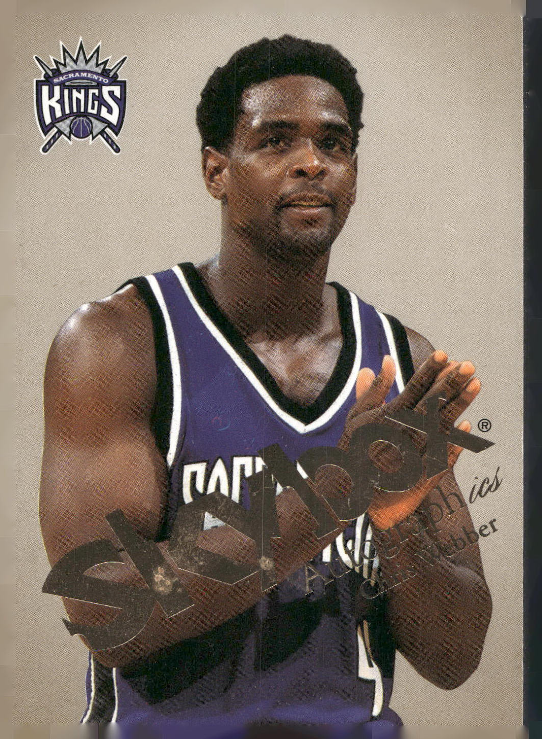 2003-04 SkyBox Autographics #10 Chris Webber