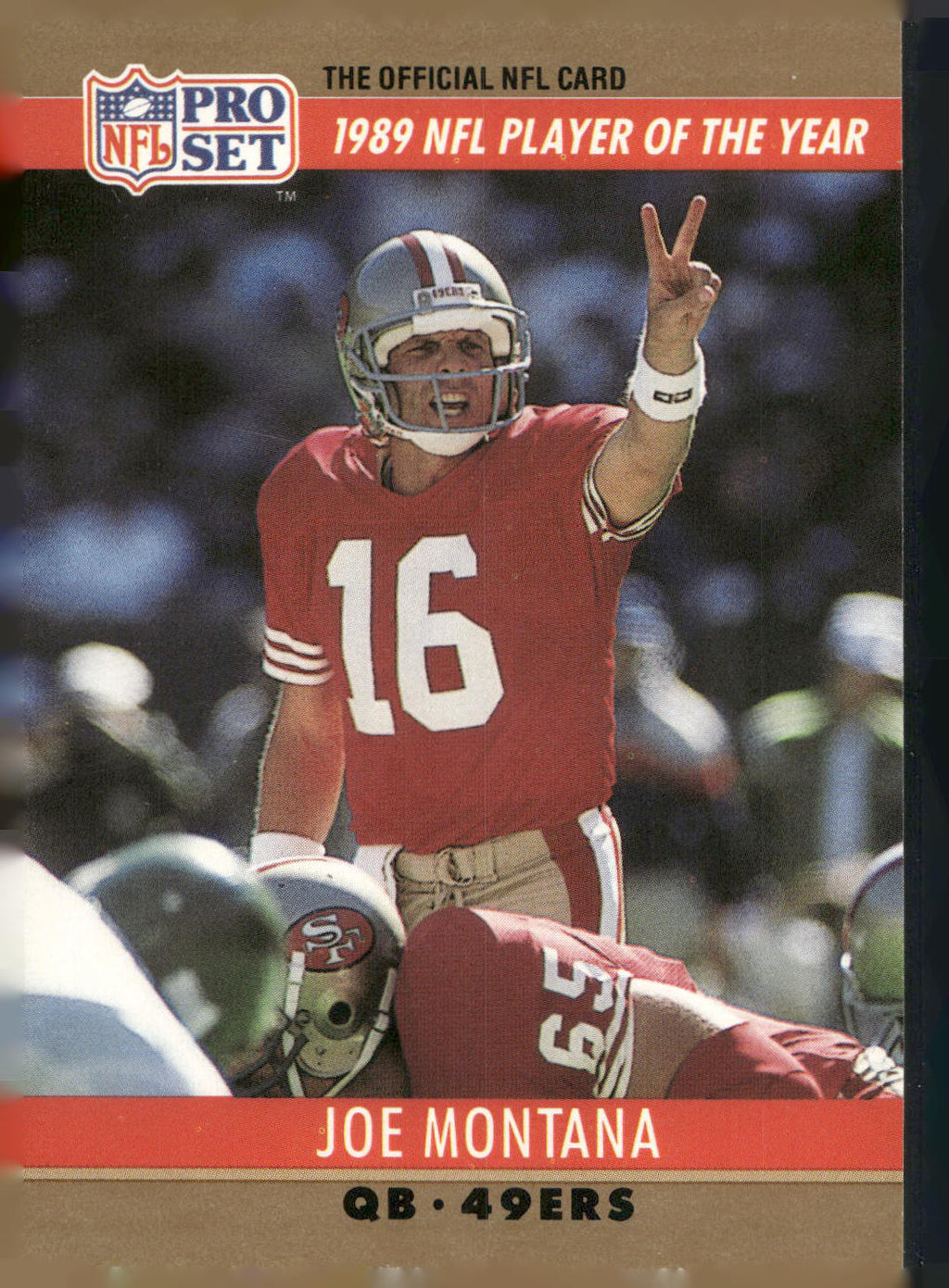 1990 Pro Set #2a Joe Montana